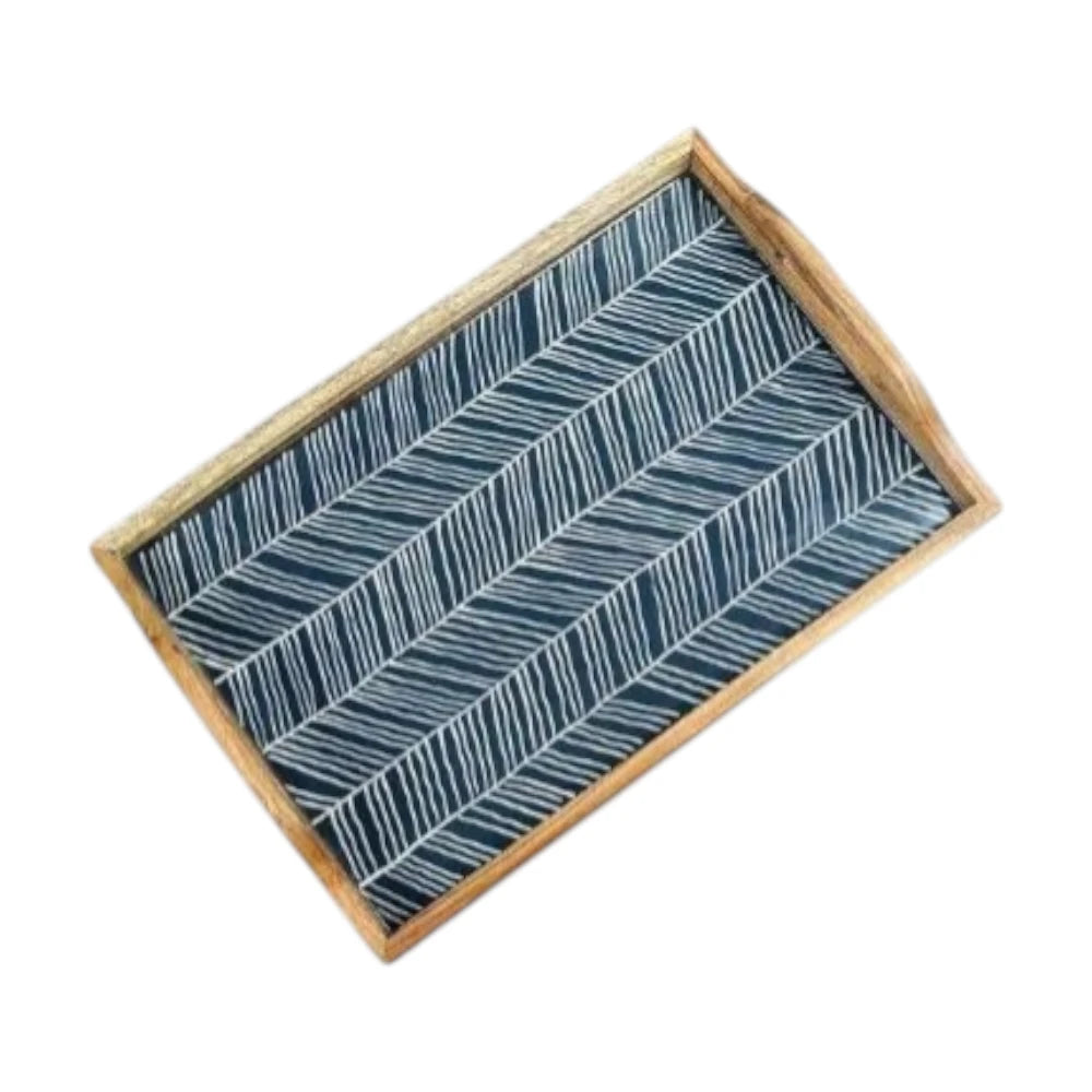 Wooden Tray, Epoxy Inlay | HWT-22