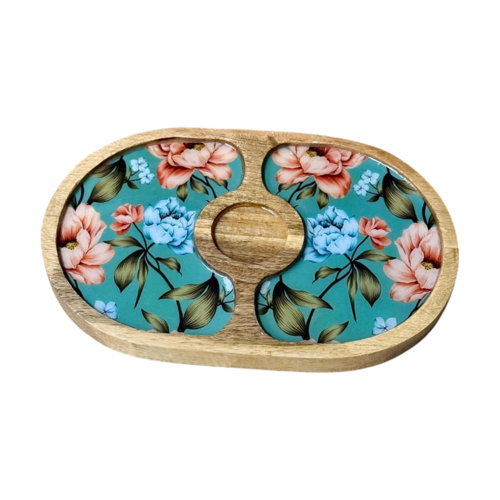 Wooden Serving Platter 12x8inch | WPB-32