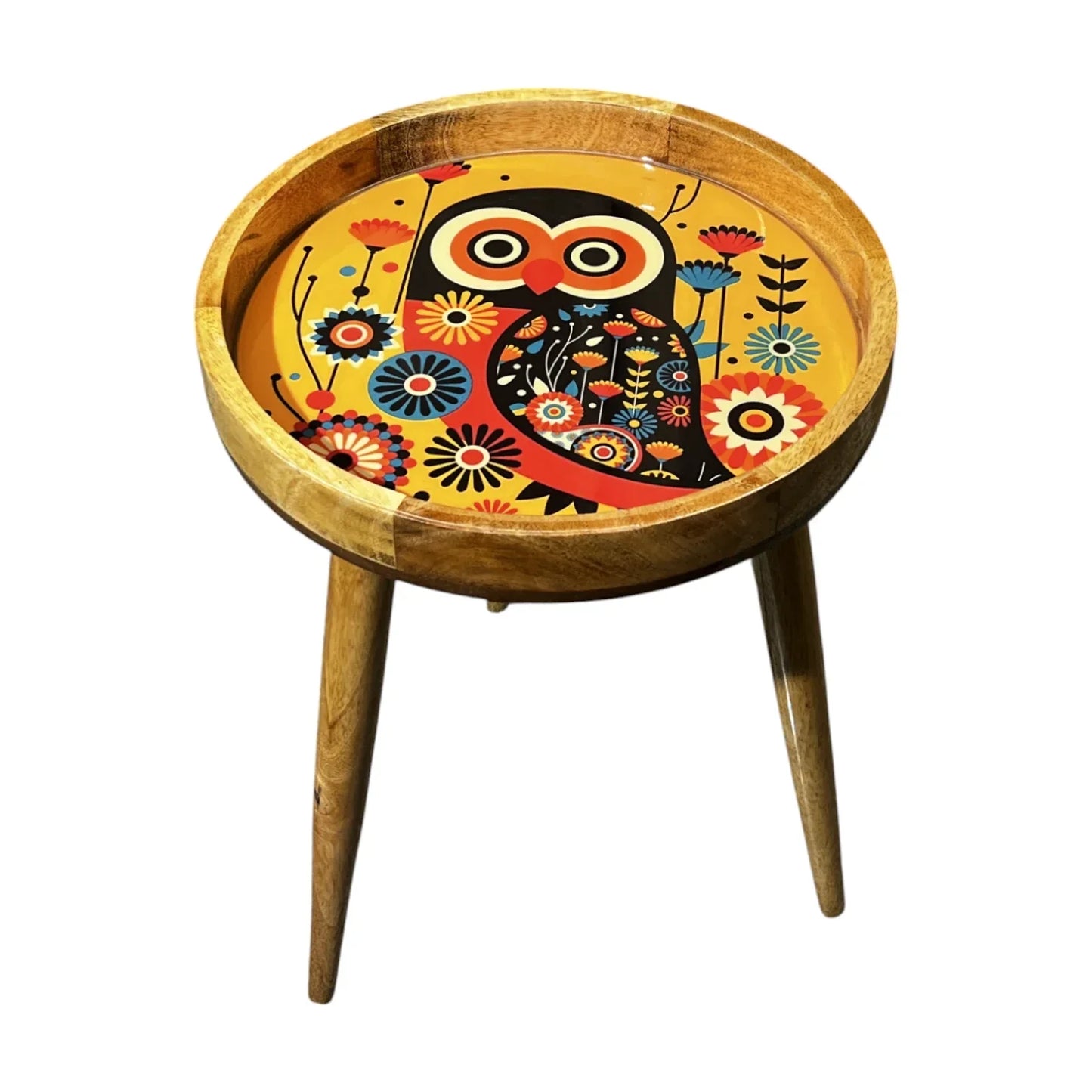 Handcrafted Foldable Wooden Stool