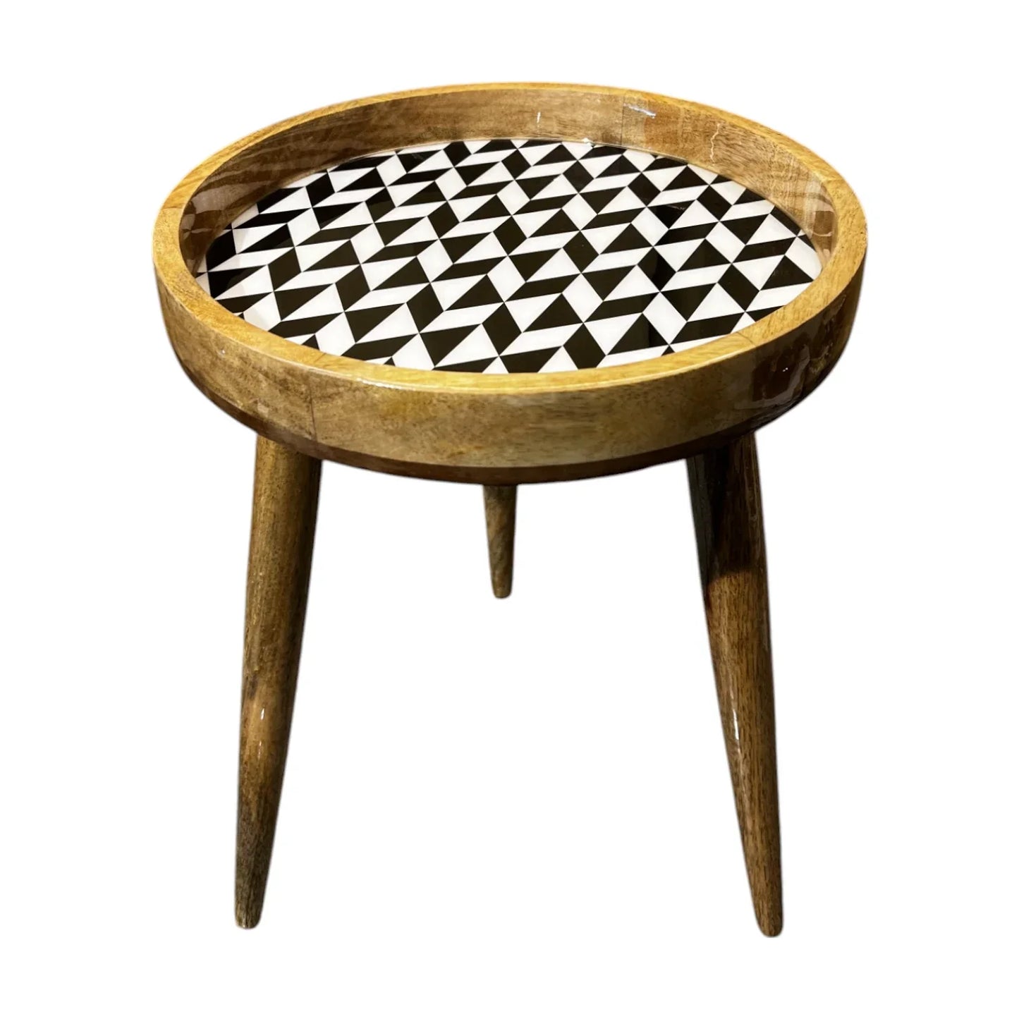 Handcrafted Foldable Wooden Stool