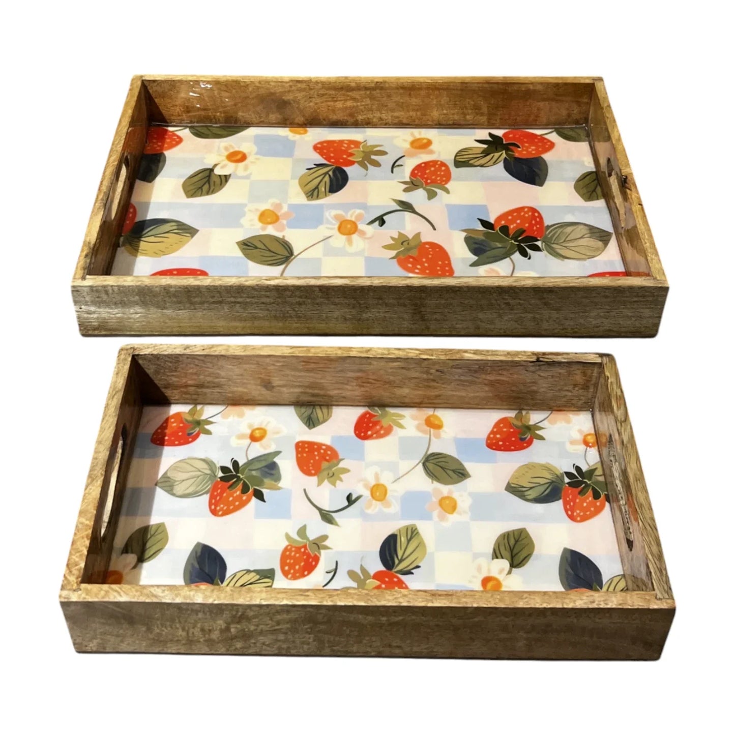 Wooden Tray, Epoxy Inlay | HWT-02
