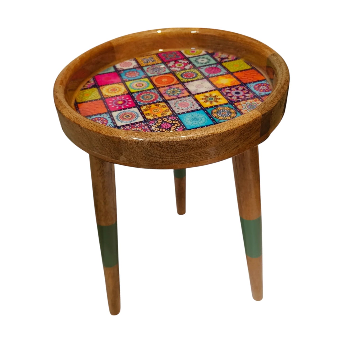 Handcrafted Foldable Wooden Stool