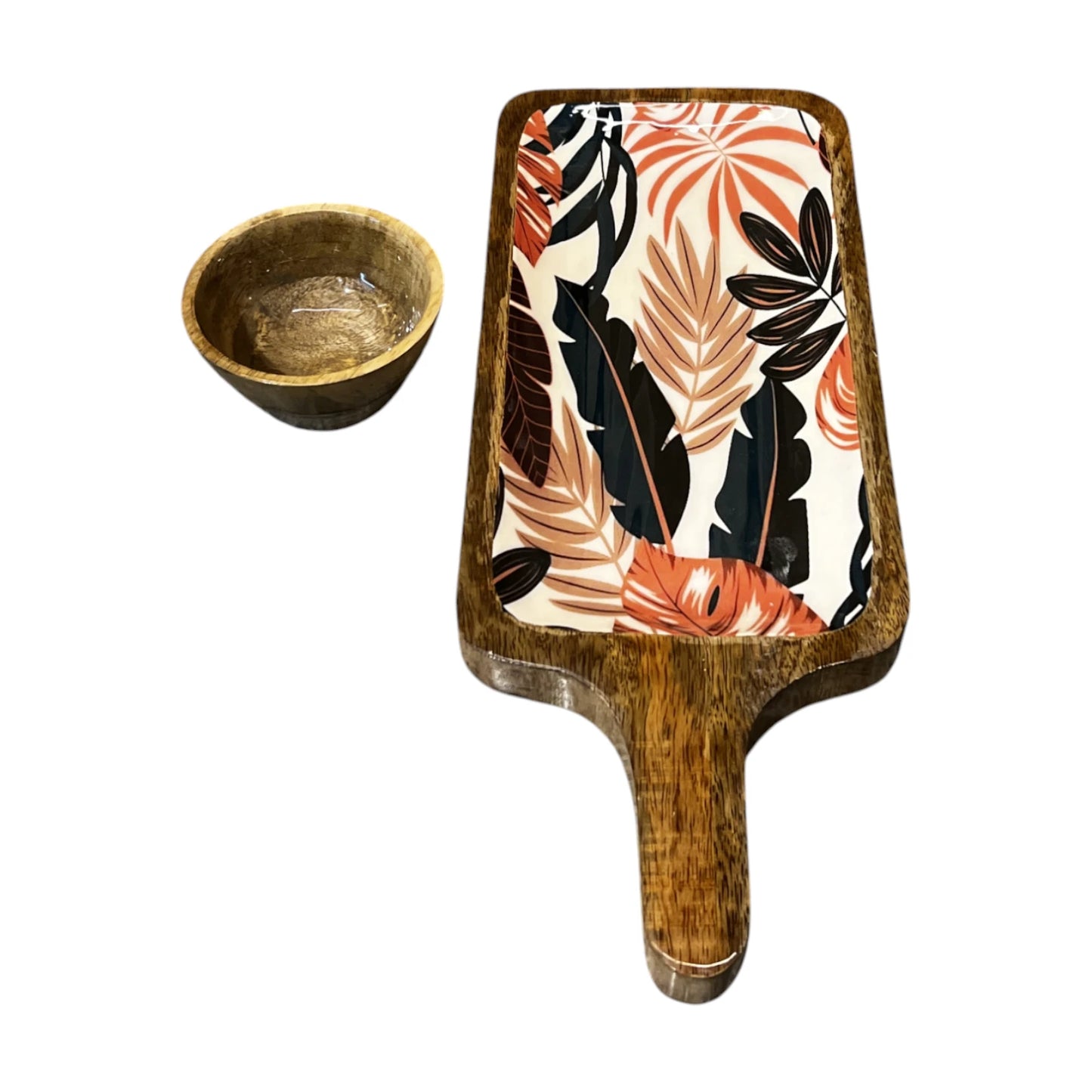 Wooden Serving Tray with Handle | STH-01