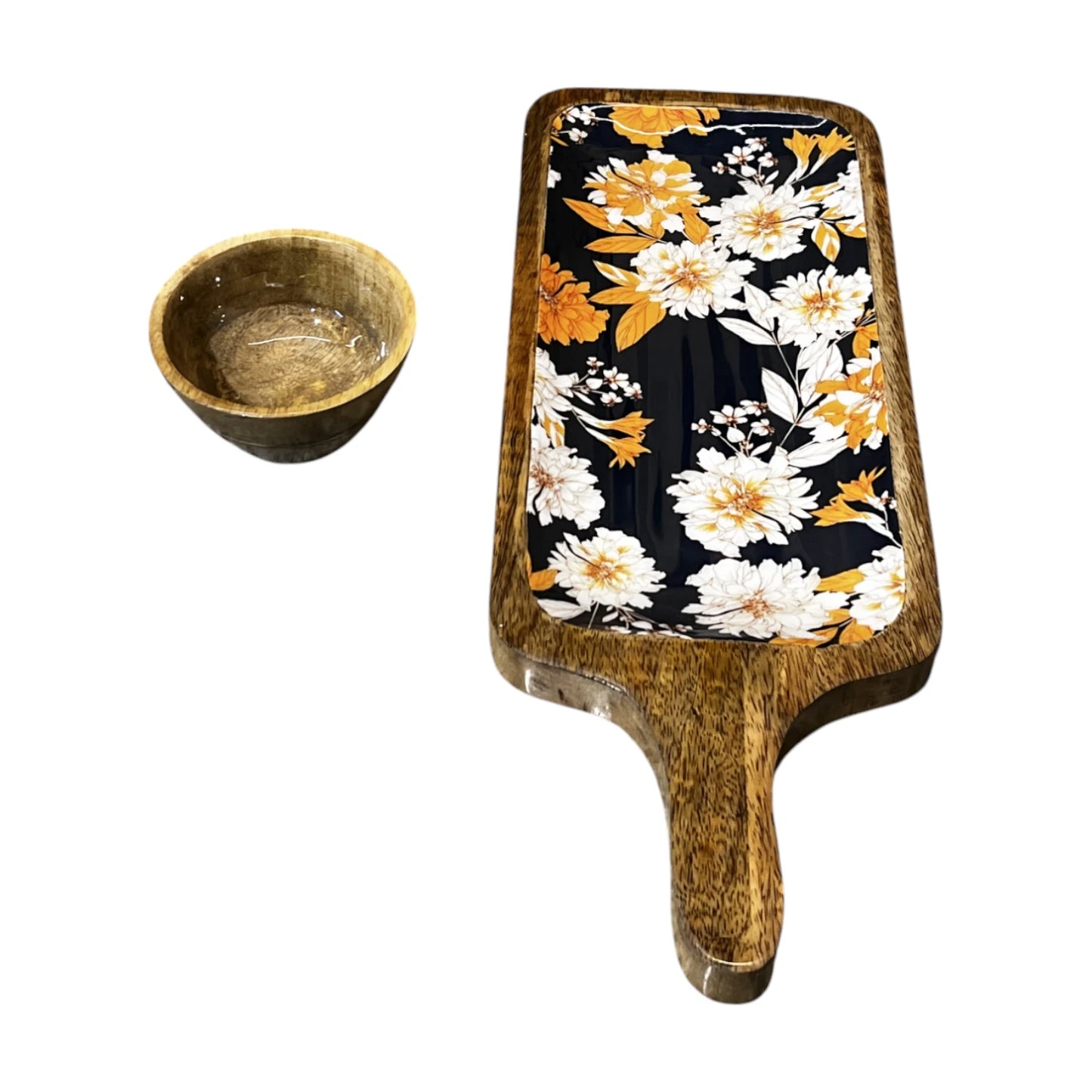 Wooden Serving Tray with Handle | STH-04