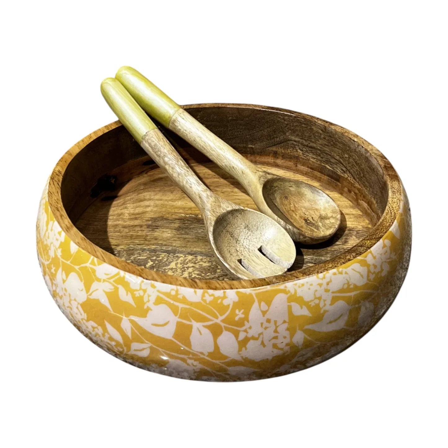 Handcrafted Salad Bowl 3 Pcs Set 10x3 inch