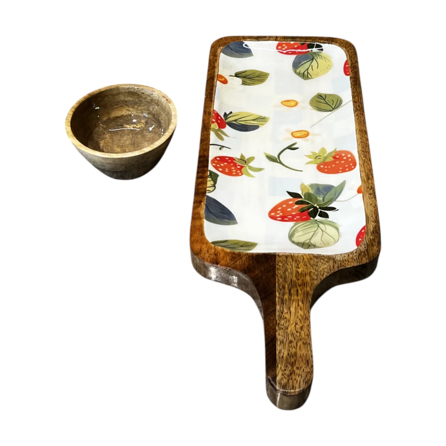Wooden Serving Tray with Handle | STH-05