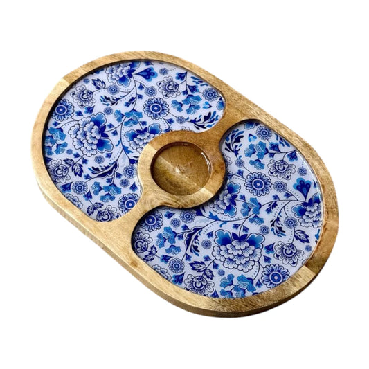 Wooden Serving Platter 12x8inch  |  WPB-28