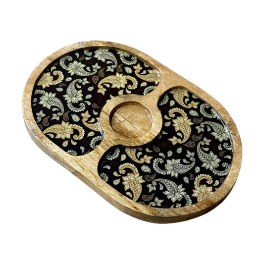 Wooden Serving Platter 12x8inch  |  WPB-29