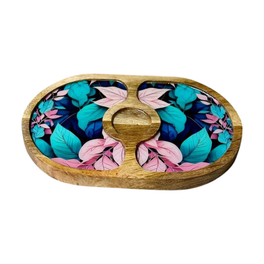 Wooden Serving Platter 12x8inch  |  WPB-31