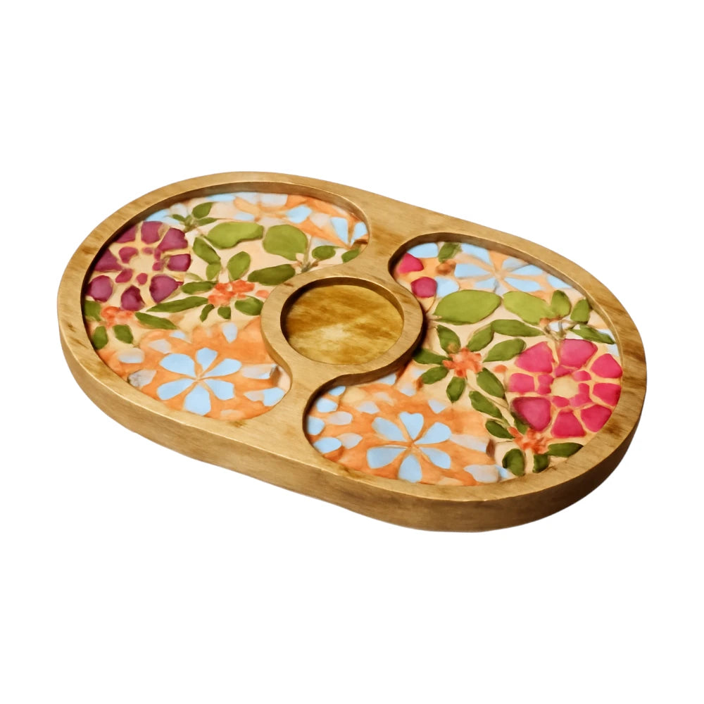 Wooden Serving Platter 12x8inch  |  WPB-30
