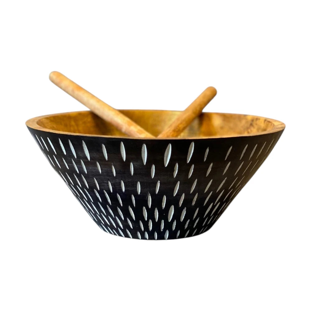 Salad Bowl 2 Pcs Set 10x4 inch  |  SBB-10
