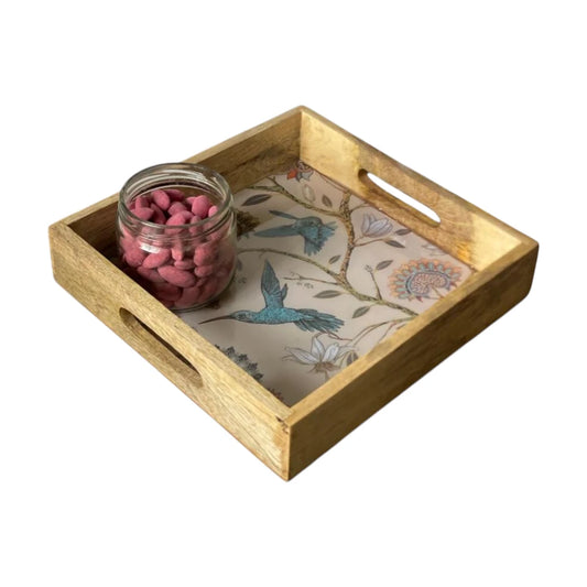 Wooden Tray, Epoxy Inlay | HWT-25