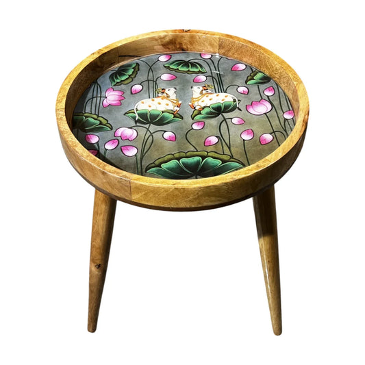 Handcrafted Foldable Wooden Stool