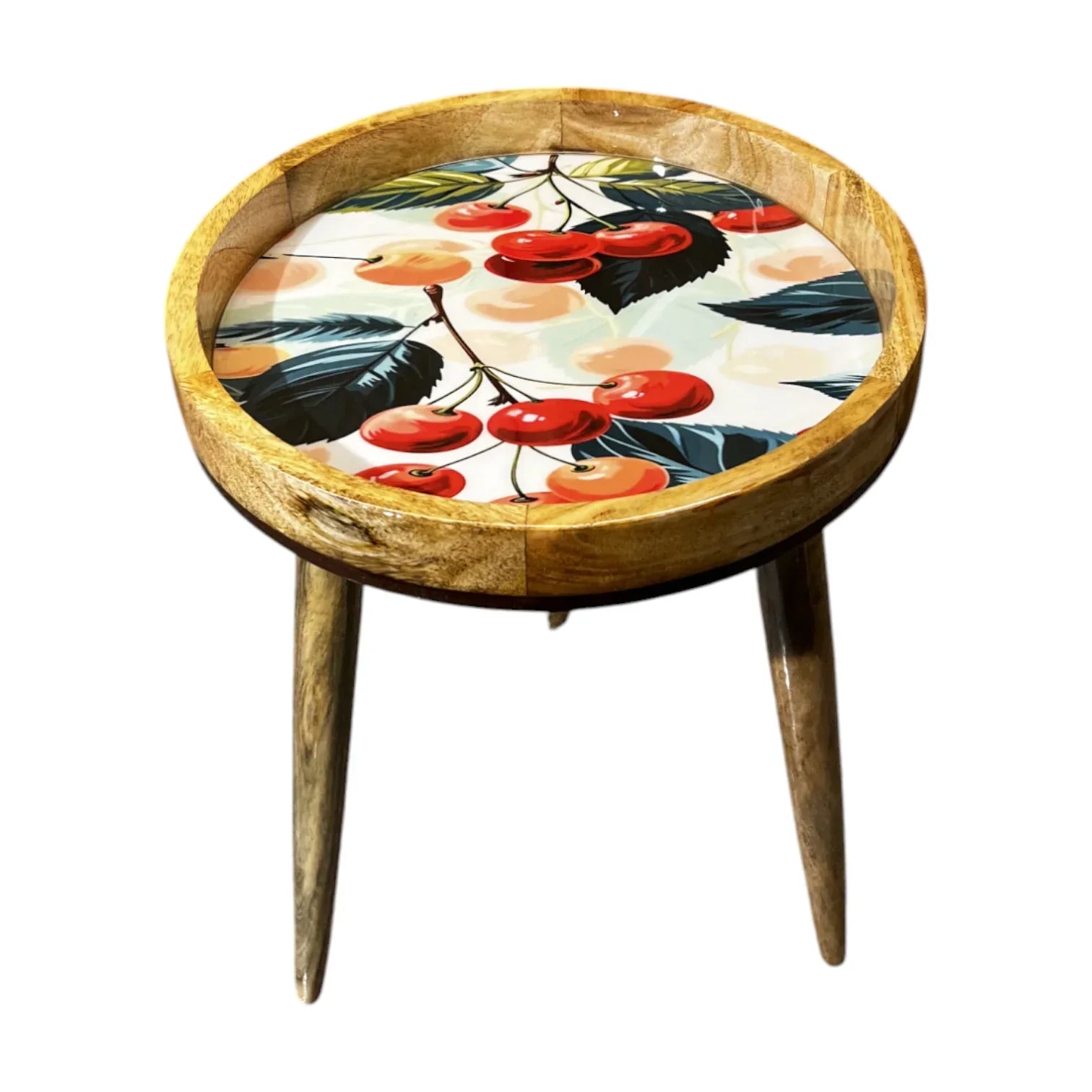 Handcrafted Foldable Wooden Stool