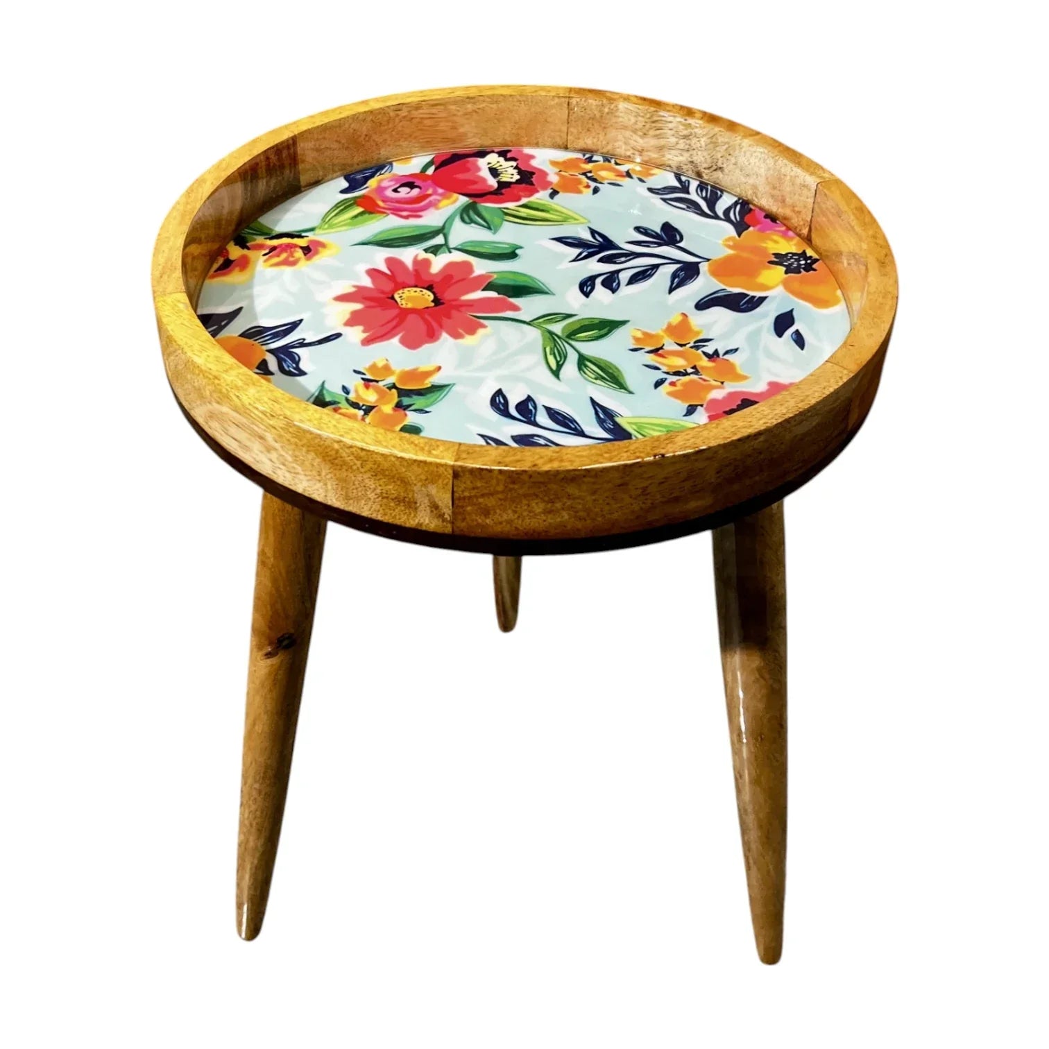 Handcrafted Foldable Wooden Stool