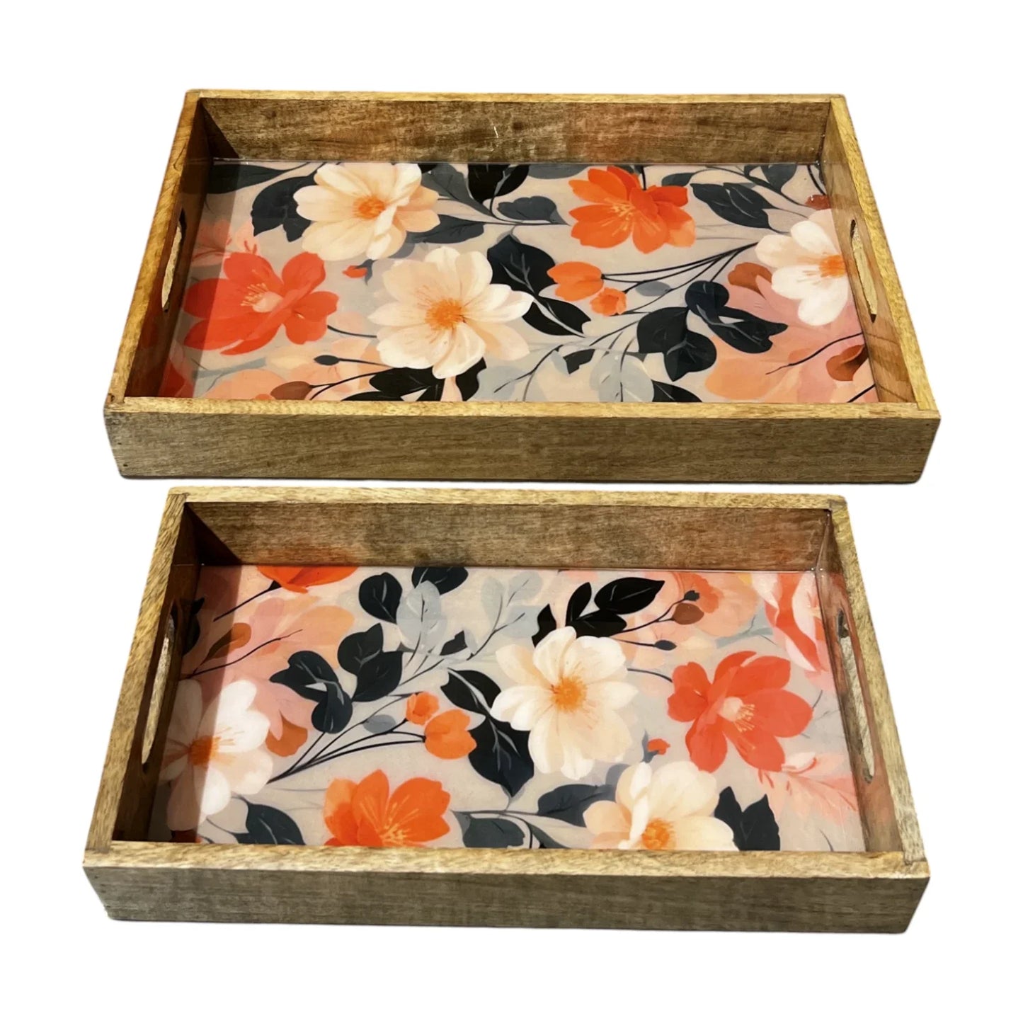 Wooden Tray, Epoxy Inlay | HWT-06