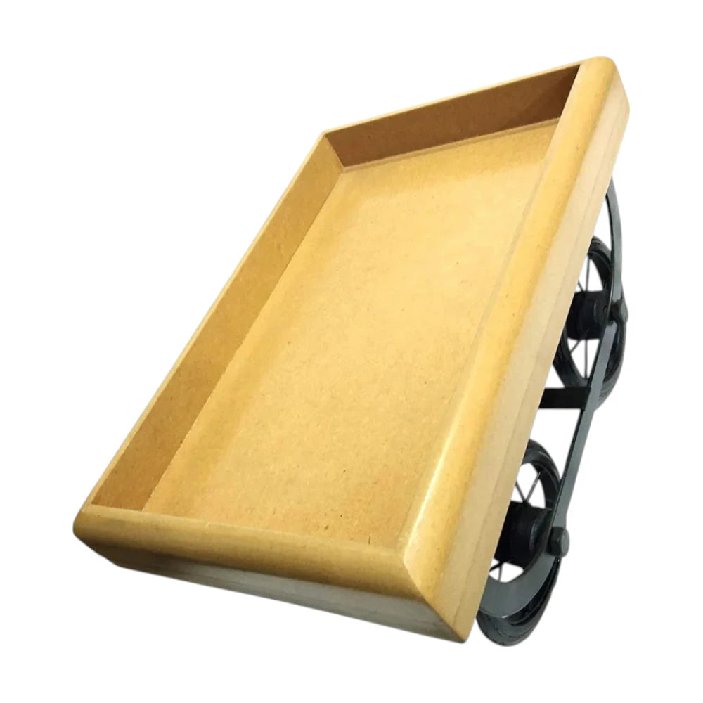 Wooden Cart Style Serving Tray | WHC-26