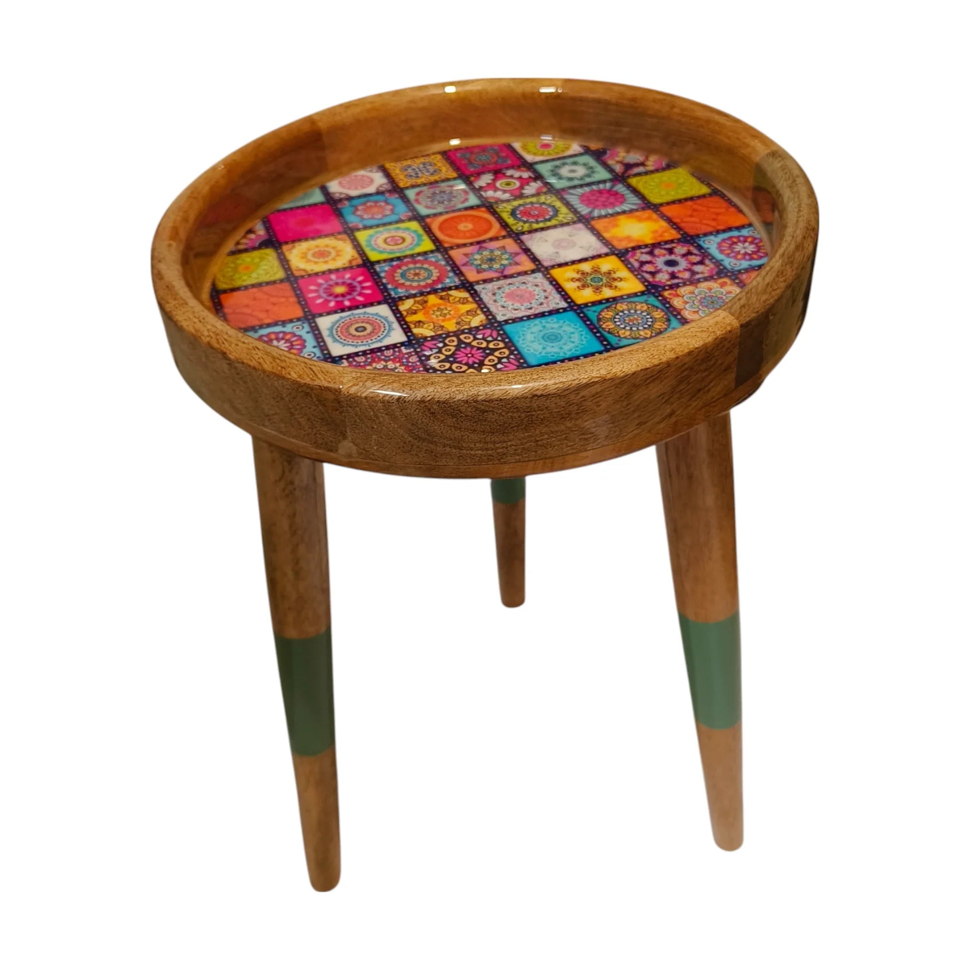 Handcrafted Foldable Wooden Stool