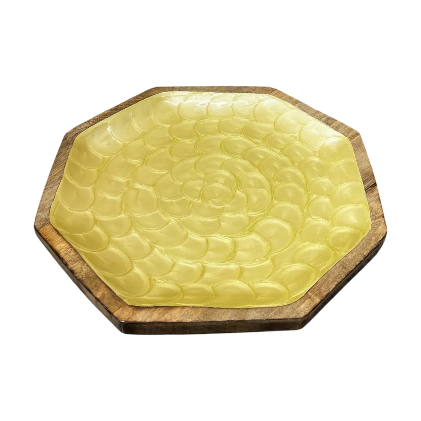 Wooden Serving Platter, Octagon  |  STO-02