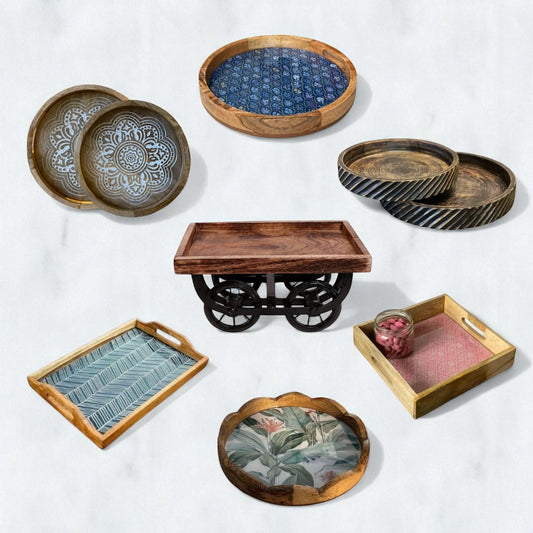 Epoxy Resin Wooden Serving Tray Kit