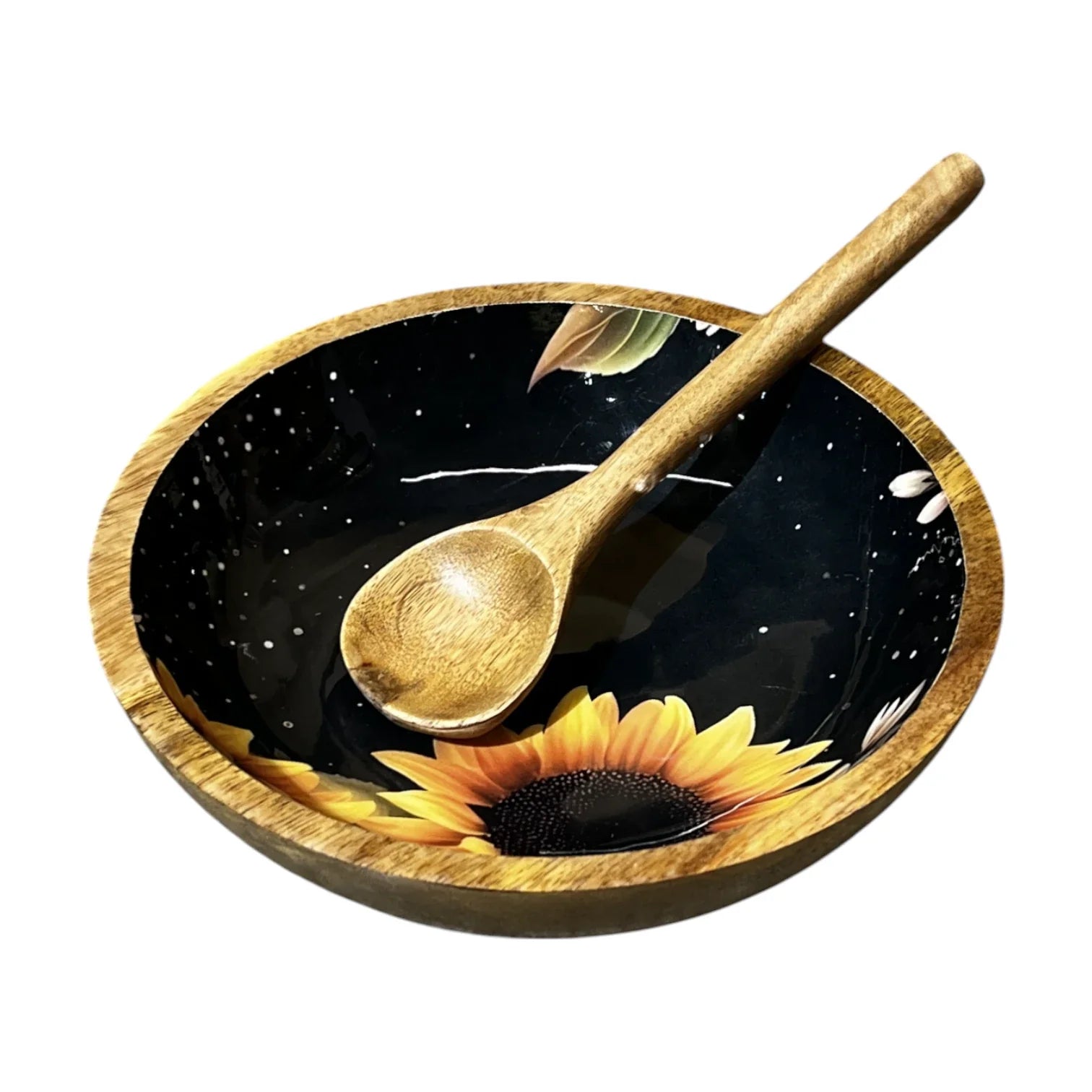 Handcrafted Salad Bowl 2 Pcs Set 10x4 inch