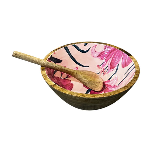 Handcrafted Salad Bowl 2 Pcs Set 10x4 inch