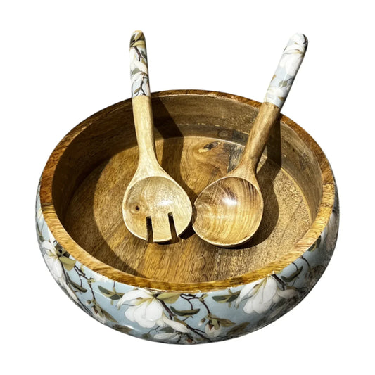 Handcrafted Salad Bowl 3 Pcs Set 10x3 inch