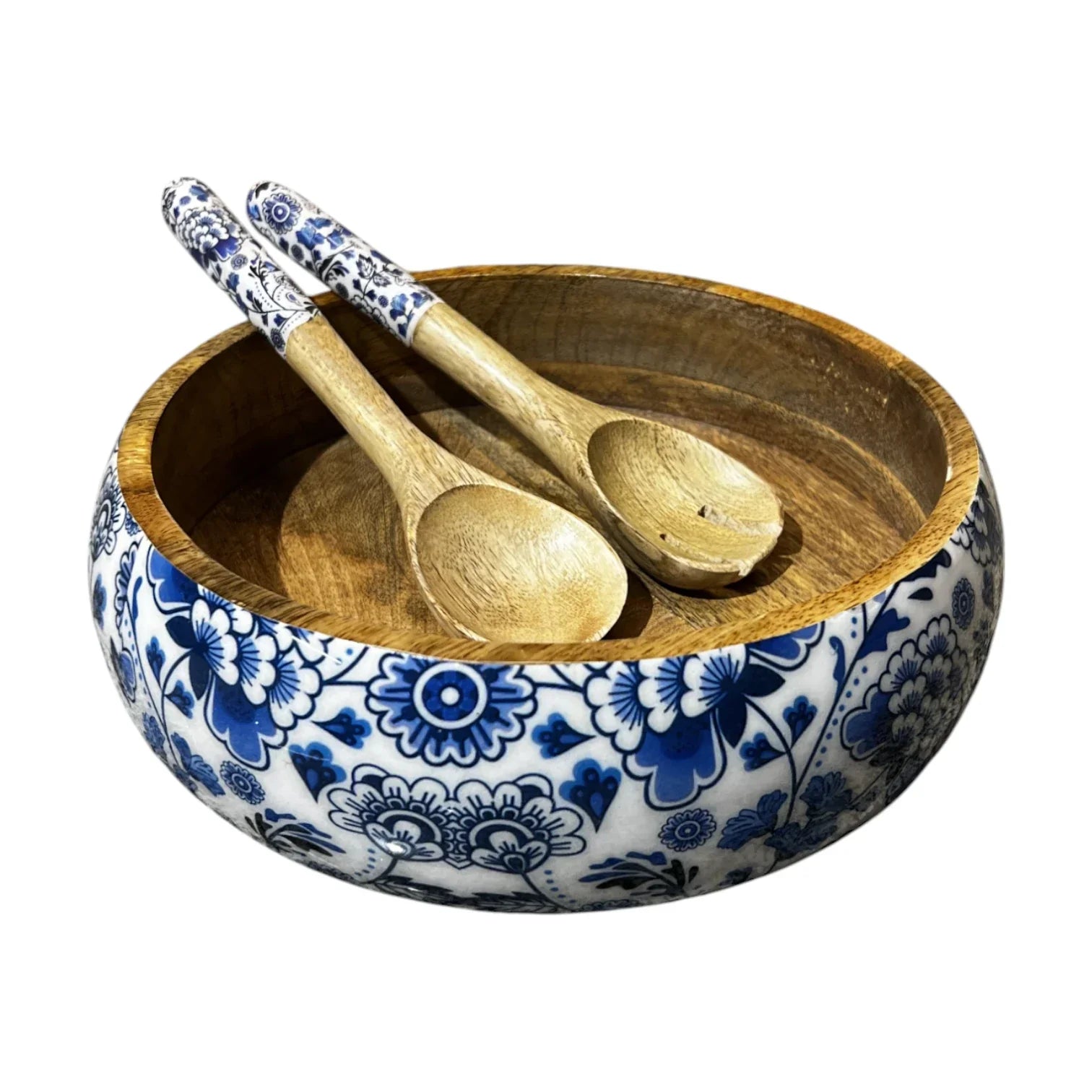 Handcrafted Salad Bowl 3 Pcs Set 10x3 inch