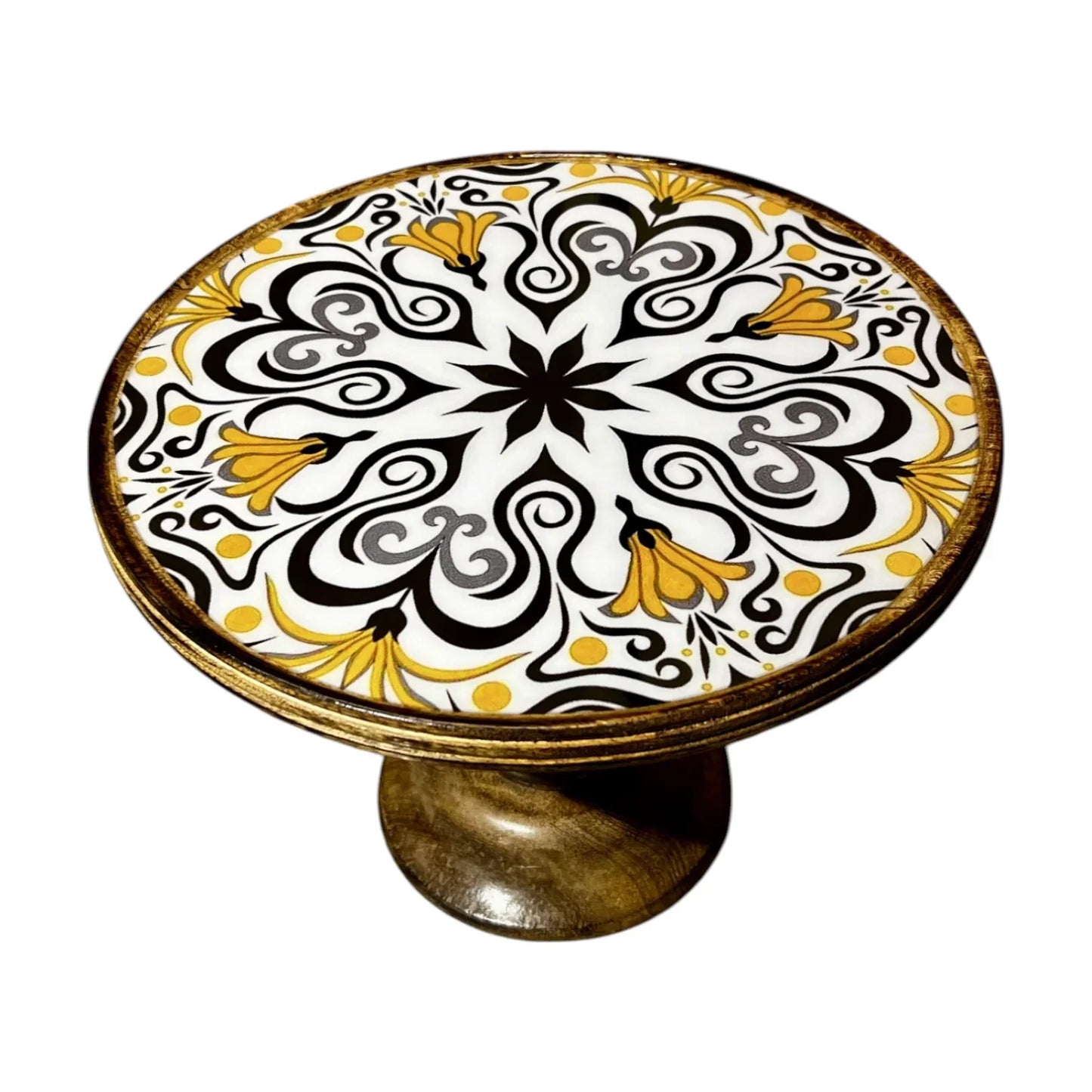 Wooden Cake Stand, Handcrafted